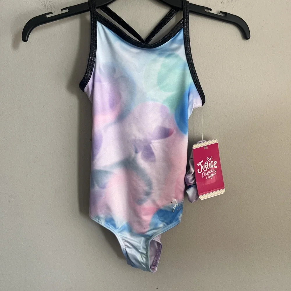 Girls Size 5/6 Justice Dance Gym Swim Suit